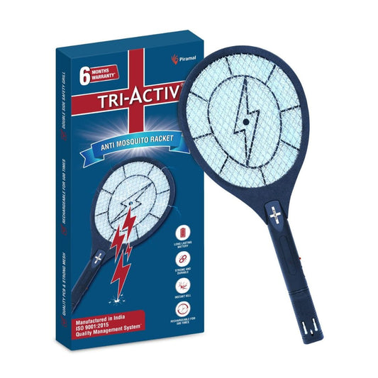 LX INDIA Mosquito Killer Racquet Tri-Activ Anti Mosquito Bat