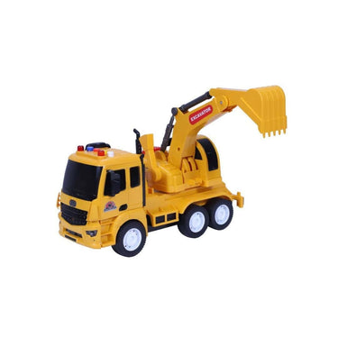 LXINDIA Toys TriLok Truck Push and Go Automobile Bulldozer JCB