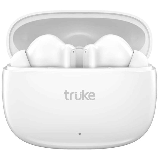 LXINDIA Earbuds truke New Launch Buds Elite True Wireless in Ear Earbuds with 10mm Dynamic Driver, 70Hrs Battery & Fast Charging EarBuds, Dual-MIC ENC TWS (White)