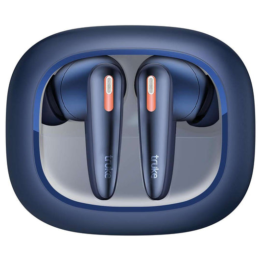 LXINDIA Earbuds truke New Launch Crystal Bass True Wireless in Ear Earbuds with 13mm Drivers, 70H Playtime, HiFi Sound TWS, 4Mics ENC,(Cobalt Blue)