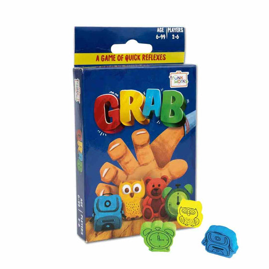 LXINDIA BOARD GAMES Trunk Works Grab Game | Kids Card Games