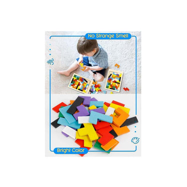 LXINDIA Toys TS WITH TECHSUN Entertain Kids Wooden Russian Blocks