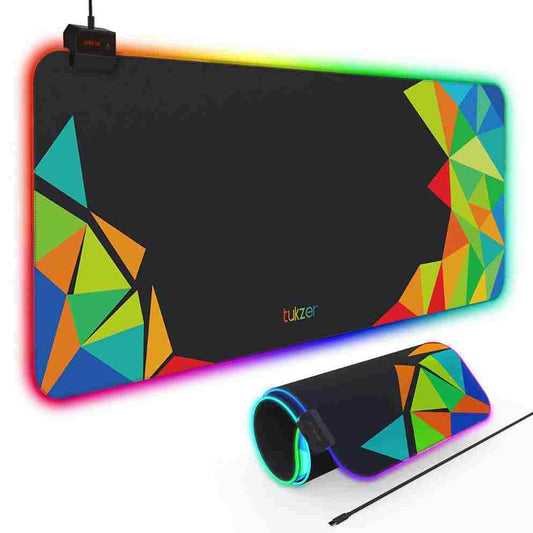 LXINDIA Mouse Pad Tukzer RGB RETRO Extended Gaming Mouse Pad