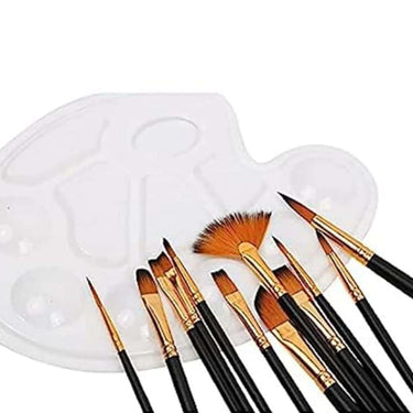 LXINDIA Painting Brush Twizzle Art brush set for artists (Set of 12)