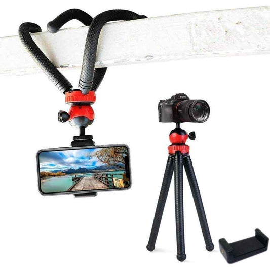 LX INDIA Mobile Tripods Tygot T-11 Flexible Gorillapod Tripod with 360° Rotating Ball Head Tripod for All DSLR Cameras & Mobile Phones