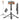 LX INDIA Mobile Tripods Tygot TSS-10 79 Inch (200CM) Selfie Stick Tripod, Rechargeable Bluetooth