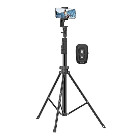 LXINDIA Mobile Tripods Tygot X1 67Inch (170cm) Aluminium Tripod with Bluetooth Remote