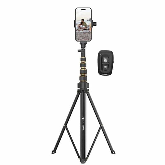 LXINDIA Mobile Tripods Tygot X1 PRO 78Inches (200cm) Aluminium Tripod with Bluetooth Remote