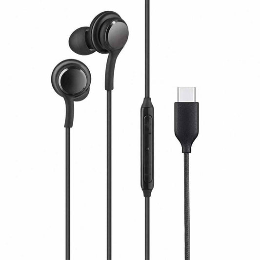LX INDIA Headsets Type-C Earphones for OnePlus 12R / 12 R Earphones Original(CAK3, Black)