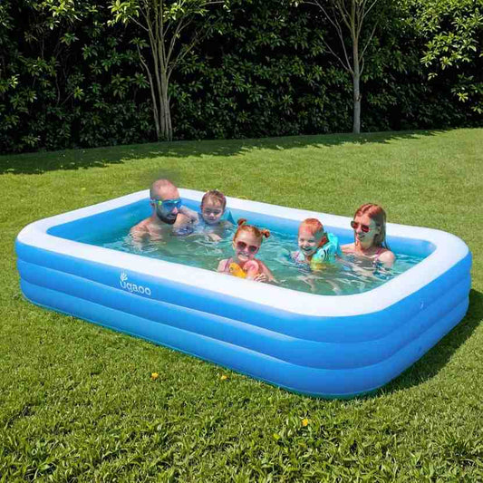 LX INDIA Swimming Pool Ugaoo 10 Ft. Swimming Pool for Adults and Kids