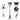 LXINDIA Selfie Sticks ULANZI MT34 Extendable Pole Tripod Selfie Stick with 2 in 1 Phone Clamp (Black)