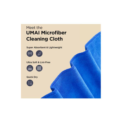 LXINDIA Cleaning Towel UMAI Microfiber Cleaning Cloth GSM 340 Pack of 5