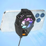 LXINDIA Mobile Cooler UN1QUE Cell Phone Cooler RGB Phone Cooling Fan