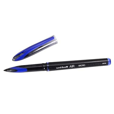 LXINDIA Pens UNI BALL Air UBA188M Roller Ball Pen (Blue and Black Ink)