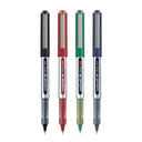 LXINDIA Pens UNI BALL Eye UB150 Roller Ball Pen (Blue Black Red and Green Ink) Pack of 4