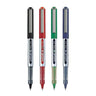 LXINDIA Pens UNI BALL Eye UB150 Roller Ball Pen (Blue Black Red and Green Ink) Pack of 4