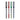 LXINDIA Pens UNI BALL Eye UB150 Roller Ball Pen (Blue Black Red and Green Ink) Pack of 4