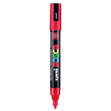 LXINDIA marker UNI BALL Posca 5M Bullet Shaped Paint Marker Pen (Red Ink Pack of 1)