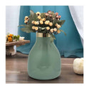 LXINDIA vases Urban Born Metal Flower Vase for Home(Aqua)