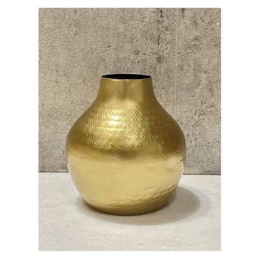 LXINDIA vases Urban Born Metal Flower vase (Gold)