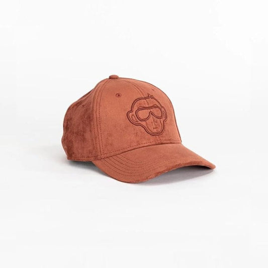 LX INDIA Caps and Hats URBAN MONKEY Super Suede Baseball Cap for Men & Women, Sports Cap (Brick Red)
