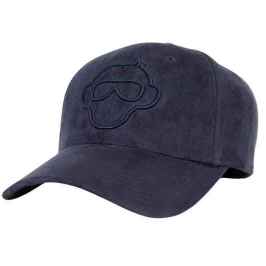 LX INDIA Caps and Hats URBAN MONKEY Super Suede Baseball Cap for Men & Women, Sports Cap (Dark Blue)