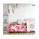 LXINDIA Cloth and Sheets Urban Space Serene Cotton Bedsheet for King Bed