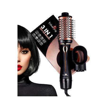 LX INDIA Straightener Urban yog MakeMeeBold 3-in-1 Hot Air Brush