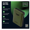 LXINDIA Power Bank URBN 10000 mAh Lithium Polymer (Camo)