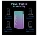 LXINDIA Power Bank URBN 10000 mAh Nano Power Bank Juice Box Edition  (Grape Ice)