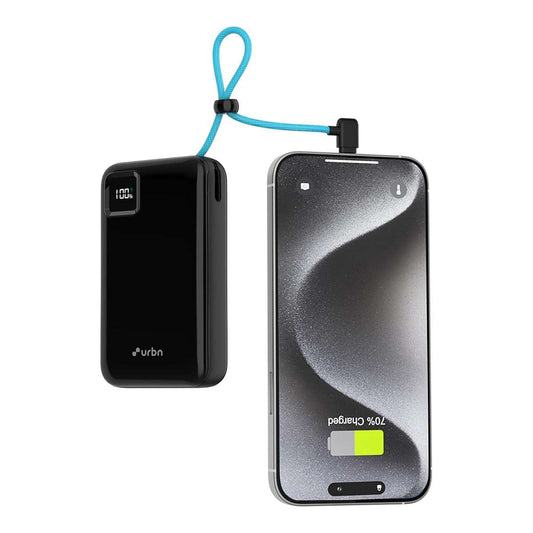LX INDIA Power Bank URBN 20000mAh Power Bank (Black)