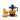 LX INDIA Juice Blender Usha Citrus Press 30 Watt (1.0 L) Juicer 2 two pulp filters (Black)