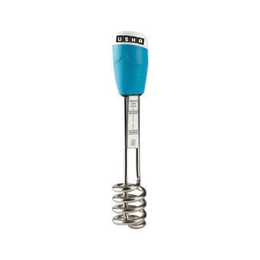 LX INDIA Water heater rods/coils Usha IH 3810 1000 Watts Shock Proof Immersion Rod (Blue), Copper