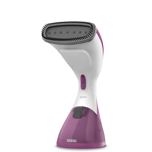 LX INDIA Cloth Iron USHA Techne Direct 1000 Garment Steamer 920 Watts Purple and White