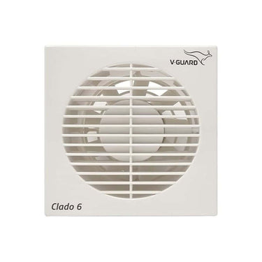 LXINDIA FANS V-Guard Clado 6 Exhaust Fan 15cm (150 mm) (White)