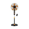 LXINDIA Pedestal fan V-Guard Esfera 5 Blade Pedestal Fan With Remote Control Orange Black (400mm)