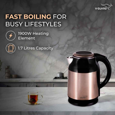 LXINDIA Kettle V Guard VKS17 Prime Electric Kettle 1.7 Litre