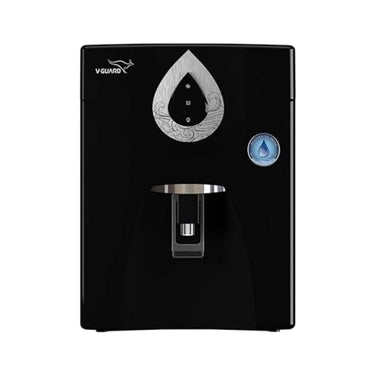 LXINDIA water purifier V Guard Zenora RO UF Water Purifier TDS up to 2000 ppm (Black)