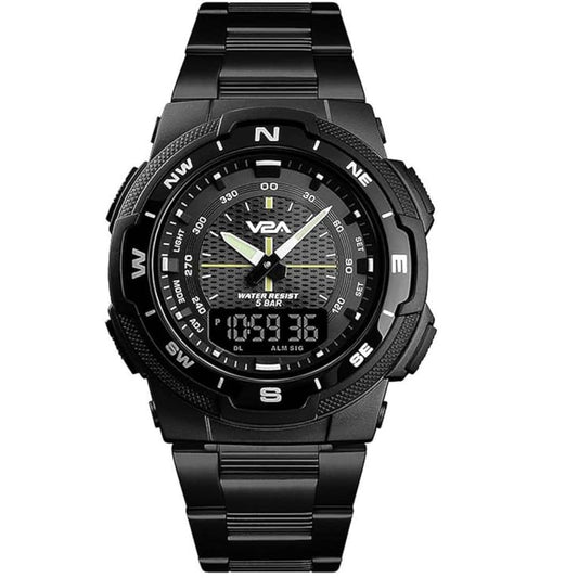 LX INDIA Analog Watch V2A Analogue Digital Men's Watch Black