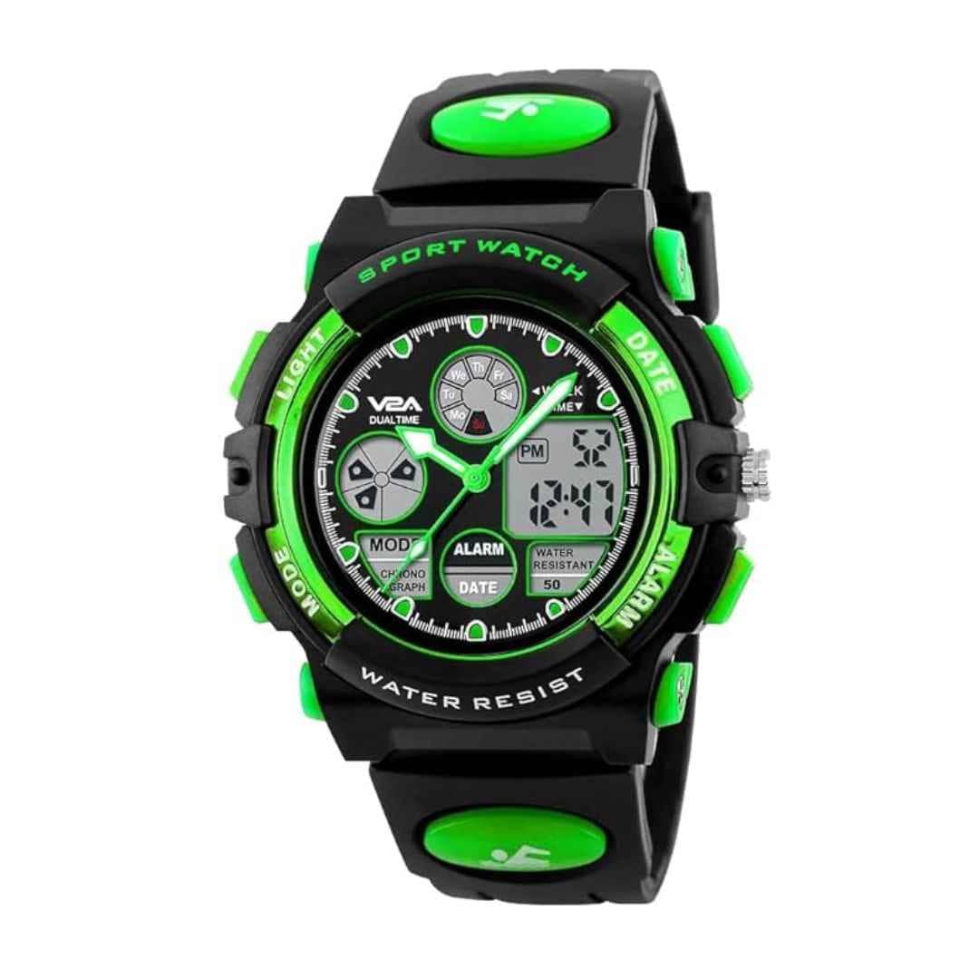v2a water resistant kids watch