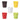 LX INDIA Self-watering plant pots Varshney Gardening Self-Watering Plastic Plant Pot with Tray (Multicolor)