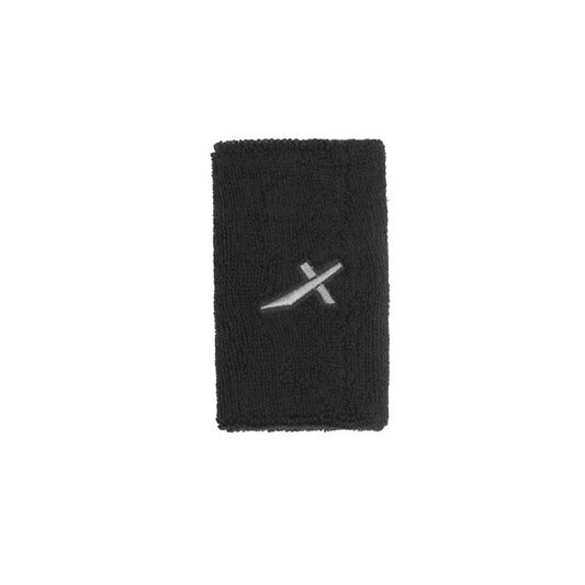 LX INDIA Sweat Bands Vector X 3" Unisex Cotton Wrist Band for Men & Women , Pack of 3 (Black)