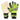 LX INDIA Football Glove Size 7 Vector X Cyclone Goalkeeper Gloves White Green Black