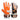 LX INDIA Football Glove Size 5 Vector X Gripflex Goalkeeper Goalie Soccer Football Gloves White Black Orange