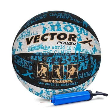 LXINDIA Basket Ball Vector X Power Basketball with Free Air Needle with Pump