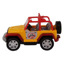 LXINDIA Toys VEERO Ranger Adventure Jeep Pull Back Toy (Yellow)