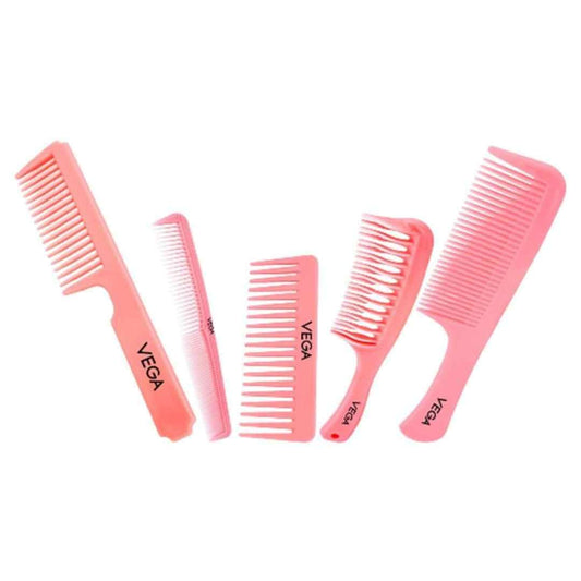 LX INDIA Combs Vega Hair Comb Set- Pack of 6