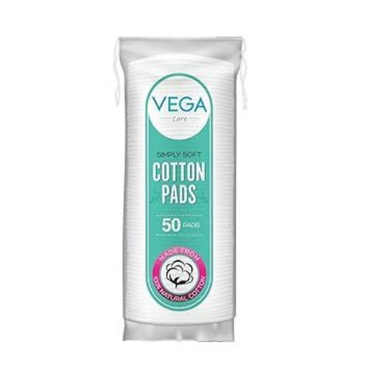 LX INDIA Cotton Wipes VEGA Organic Cotton Balls (50 Pieces) for Makeup Remover & Face Cleansing
