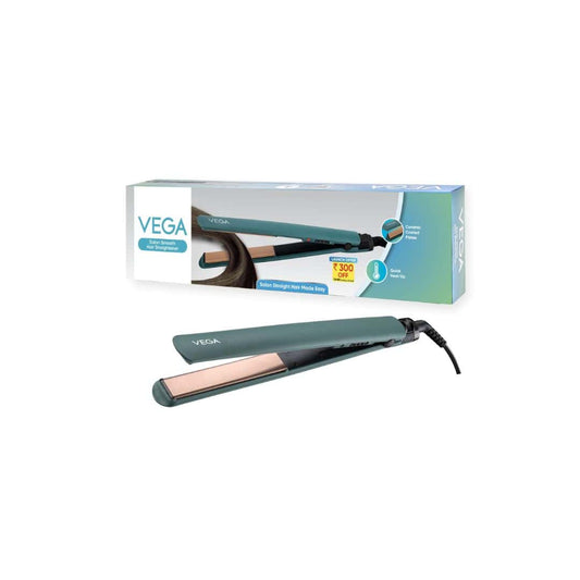 LXINDIA Straightener Vega Salon Smooth Hair Straightener with Ceramic Coated Plates (Green)