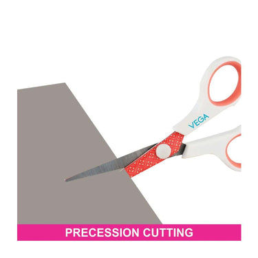 LXINDIA desk essential Vega Small Scissors(White)